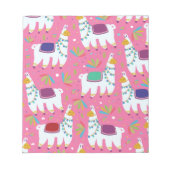 Bloc-note Motif de lama mignon (Devant)