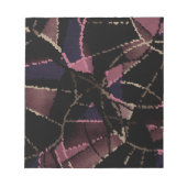 Bloc-note motif de mosaïque Abstrait (Devant)