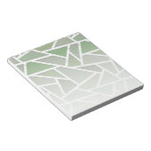 Bloc-note Motif de mosaïque vert olive (Incliné)