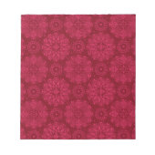 Bloc-note Motif de Noël rouge (Devant)