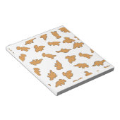 Bloc-note Motif de nuggets de dinosaure (Incliné)