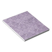 Bloc-note Motif de papier bulle violet (Incliné)