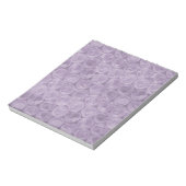 Bloc-note Motif de papier bulle violet (Tourné)