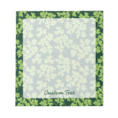 Bloc-note Motif de persil (Devant)