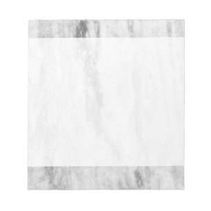 Bloc-note Motif de texture en marbre blanc et gris