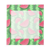 Bloc-note Motif de tranches de pastèque (Devant)