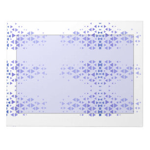 Bloc-note Motif de triangle coloré unique & citations