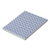 Bloc-note Motif de verre Amethyst Zigzag (Tourné)