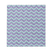 Bloc-note Motif de verre Amethyst Zigzag (Devant)