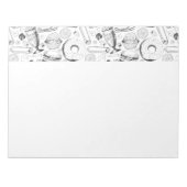 Bloc-note Motif délicieux (Devant)