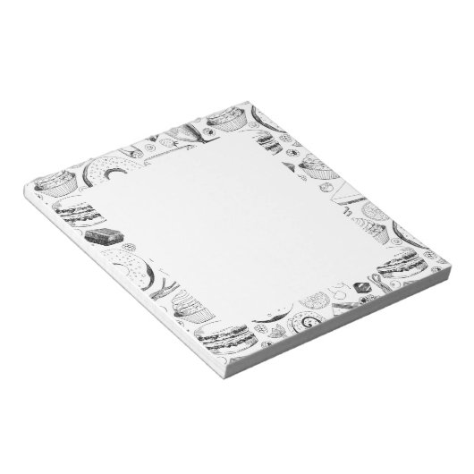 Bloc-note Motif délicieux (Incliné)