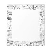 Bloc-note Motif délicieux (Devant)