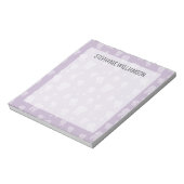 Bloc-note Motif dentaire professionnel et étudiant (Tourné)