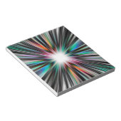 Bloc-note Motif d'explosion Starburst (Incliné)