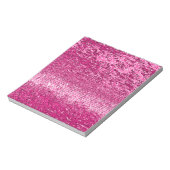 Bloc-note Motif en mosaïque rose (Tourné)