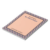 Bloc-note Motif ergothérapeute sur mesure (Tourné)