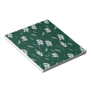 Bloc-note motif feuille