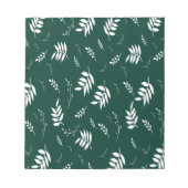 Bloc-note motif feuille (Devant)