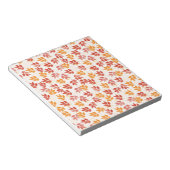 Bloc-note Motif Feuilles d'automne (Incliné)