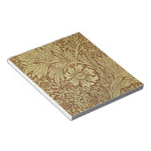 Bloc-note Motif Fleur Antique Marigold de William Morris (Incliné)