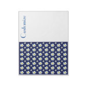 Bloc-note Motif Fleur Blanche Thunder_Cove  (Tourné)