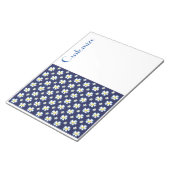 Bloc-note Motif Fleur Blanche Thunder_Cove  (Incliné)