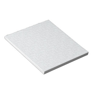 Bloc-note Motif floral géométrique gris clair