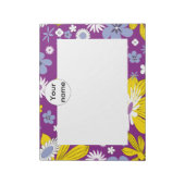 Bloc-note Motif floral sans couture (Tourné)