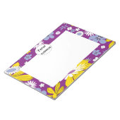 Bloc-note Motif floral sans couture (Incliné)
