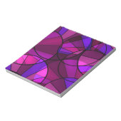 Bloc-note motif géométrique Abstrait (Tourné)