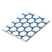 Bloc-note Motif géométrique hexagonal moderne (Tourné)