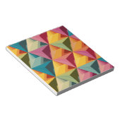 Bloc-note Motif géométrique triangulaire gras (Incliné)
