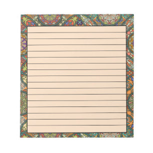 Bloc-note Motif graphique lumineux