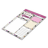 Bloc-note Motif gras Afro Licorne (Incliné)