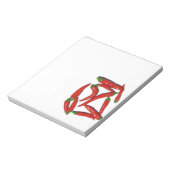 Bloc-note Motif Hot Red Chili Peppers (Tourné)