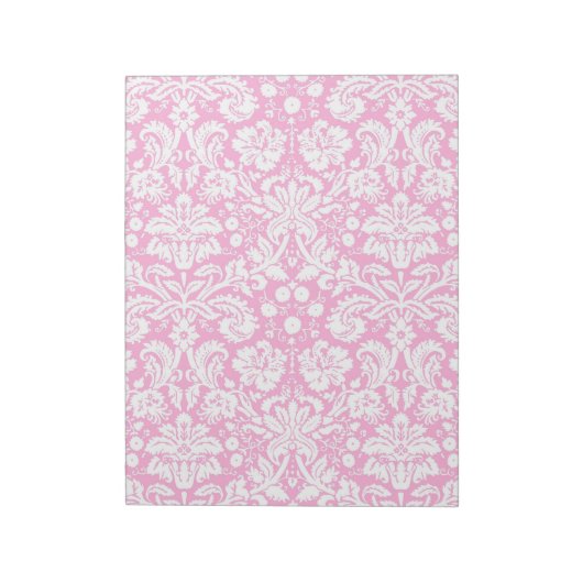 Bloc-note Motif humide rose chaud (Tourné)