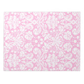 Bloc-note Motif humide rose chaud (Devant)