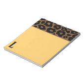 Bloc-note Motif léopard en bois Pop (Tourné)