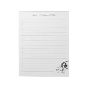 Bloc-note Motif minimaliste de Cottagecore vintage représent