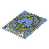 Bloc-note Motif moderne vintage (Tourné)