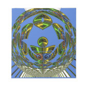 Bloc-note Motif moderne vintage (Devant)