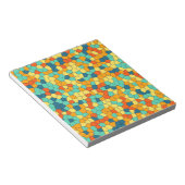Bloc-note Motif mosaïque vibrant (Incliné)