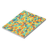 Bloc-note Motif mosaïque vibrant (Tourné)