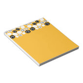 Bloc-note Motif Ovals rétro (Incliné)