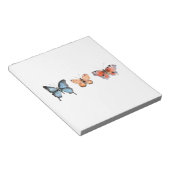 Bloc-note Motif papillon (Incliné)