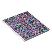 Bloc-note Motif psychédélique en rose (Incliné)
