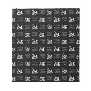 Bloc-note Motif répétitif de deux logos ou images