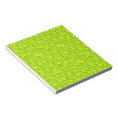 Bloc-note motif rose fleuri Abstrait (Incliné)