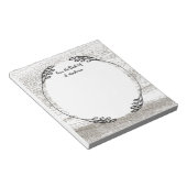 Bloc-note Motif rustique Barnwood (Incliné)