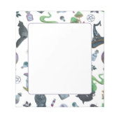 Bloc-note Motif sorcière éffrayant (Devant)